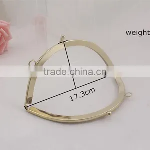 High End Half Round Purse Frame Metal Closure Frame for Ladies Clutch thumbnail-2