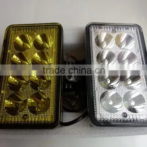 5 Inch Auto 15 LED Spot Light 24v Water-proof Fog Light Yellow thumbnail-2