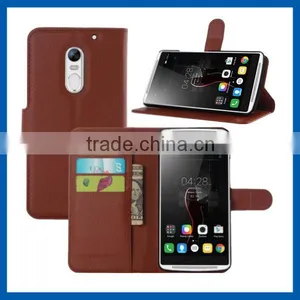 C&T Premium PU Leather Wallet Flip Case Cover for Lenovo Vibe X3 thumbnail-5