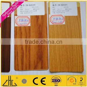 Extruded Aluminium for Windows in Wood Grain for Libya thumbnail-6