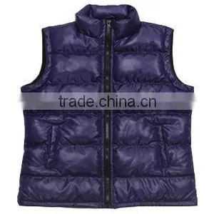 Lady's 50D Polyester Ultralight Soft Padding Vest thumbnail-3