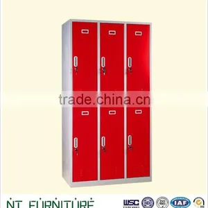 Promotion Best Selling Manufacturer,steel 6 Doors Clothes Cabinet Locker thumbnail-6