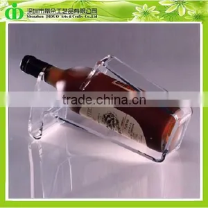 DDW-S015 Chinese Factory Directly Sells Wholesale Acrylc Wine Bottle Holder thumbnail-2