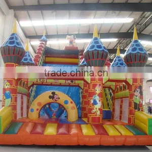 2016 Popular Outdoor Inflatable Slide Bouncer Small Obstacle Slide thumbnail-1