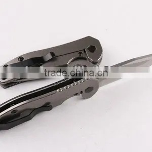 OEM Carbon Fiber and Titanium Alloy Handle Folding Hunting Knife thumbnail-3