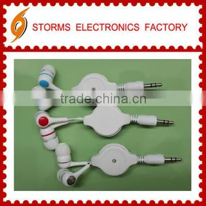 Cheap Retractable Earphone With Microphone China Wholesale thumbnail-1