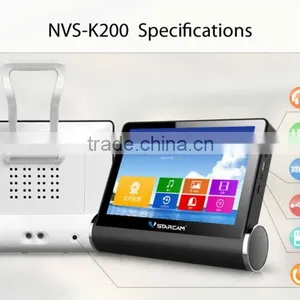 VStarcam HD 7 Inch Touch Screen With Indoor P2P IP Camera Home Security Alarm System thumbnail-1