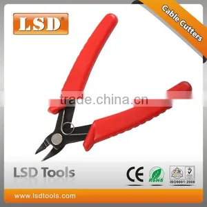 LS-1091 Durable Electrical Diagonal Pliers Cutting Tool Wire Cutter Cable Cutter thumbnail-1