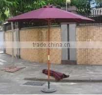 Wood Center Pillar Straight-bar Umbrella thumbnail-1