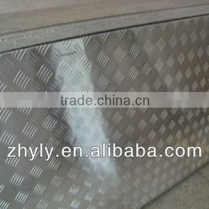 Emboss Aluminum Sheet With Five Bars 1mm 2mm 3mm in Low Price of Aluminum Sheet thumbnail-2