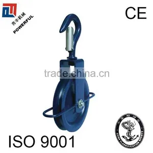 WITH PROTECTION TURBINE TYPE BLACK PULLEY BLOCK thumbnail-3