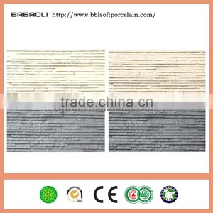 Waterproof Exterior Facade Tiles Flexible Stone Wall Tile Villa Made in China, Textrior Wall Decorative Stone thumbnail-3