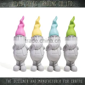 Ceramic Chrismas Fat Dwarf Standing Garden Decoration thumbnail-1