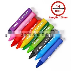10PCS 100MMX14MM Good Quality Wax Crayon. thumbnail-1