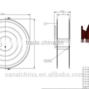 Fire Hose Reel for Storage Hose thumbnail-2