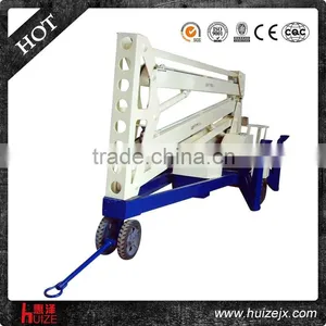 Rated Weight 200kg Lift Height 14.8m Mini Truck Mounted Boom Lift thumbnail-1