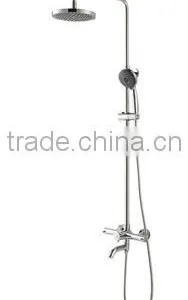 New Shower Cheap Aluminum Bathroom Faucet Wall Rain Shower Set Hand Shower Bathroom Shower thumbnail-1