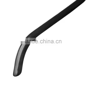 PVC-coated Metal - Black Non-Slip Knitwear Clothes Hanger thumbnail-3