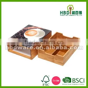 High Quality Bamboo Storage Box, Bamboo Coffee Box, Tex Box thumbnail-1