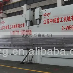 3-WE67K-500-6000(DA56) Electro-hydraulic Synchronous CNC Bending Machine Three-machine Interaction thumbnail-1