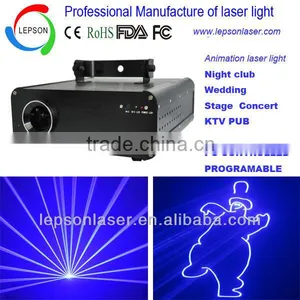 Blue Laser Light Projector Animation Laser Show thumbnail-1