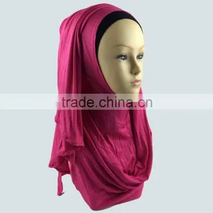 Factory Price Cotton Hijab Tassel Hijab Wholesale Hijabs thumbnail-1
