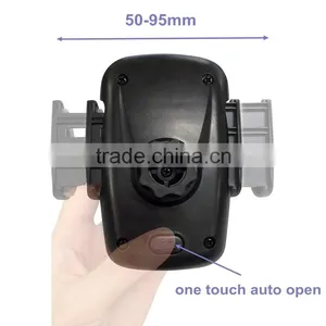 One Hand Operation Flexible Gooseneck Dual USB Ports Car Mobile Charger Stand for Mobile Phone thumbnail-4