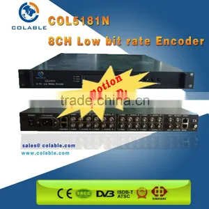 The Cheapest Catv/iptv Audio and Video Mpeg2 Encoder 8 Channels With Mux COL5181N thumbnail-1