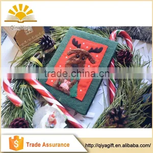 Custom Christmas Hardcover Notebook for Present thumbnail-1