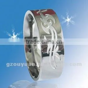 2012 New Design Titanium Ring ,fashionable Titanium Ring for Men, thumbnail-1