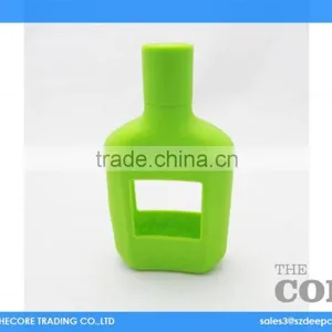 New Hot Selling Promotional Gift Silicone Silicone Wine Bottle Sleeve Bath Clean Tool Sleeve thumbnail-2