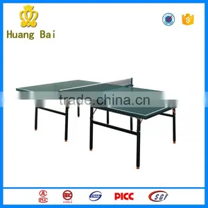 Outdoor Double Folding and Moving Table Tennis Table thumbnail-4