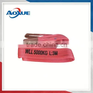 Polyester Flat Woven Webbing Sling Round Webbing Sling thumbnail-1