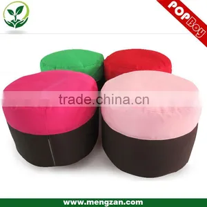Indoor Portable Bean Bag Stool, Fabric Bean Bag Ottoman Stool thumbnail-1