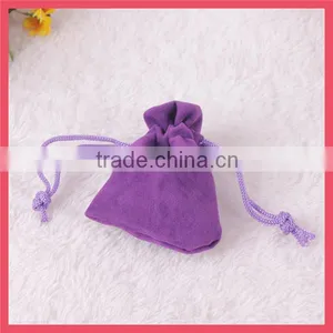 Wholesale Fancy Purple Custom Gift Cheap OEM Velvet Bag thumbnail-1
