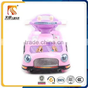 Slicon Swing Wheels Electric Toy Car for Baby Kids Ride-on Rocking Toy Car China thumbnail-5