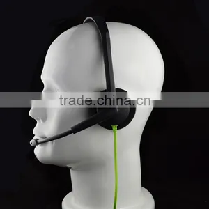 OEM Single-sided 3.5MM Wired Headset With Adjustable Boom Mic For PS4 thumbnail-1