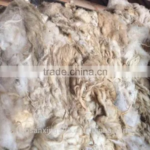 100% Greasy Russian Sheep Wool, 28-38mic, 80-95mm, Natural White Color thumbnail-2