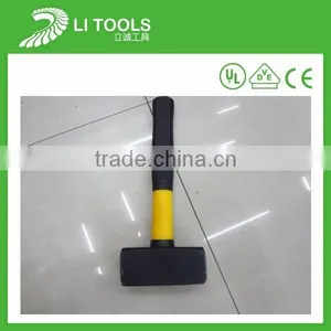 Wood Handle Mini Type Carbon Steel All Steel Stone Hammer thumbnail-1