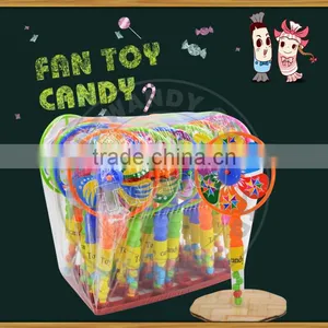 Colorful Toy Fan With Hard Candy Supplier thumbnail-1