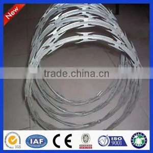 Factory Good Quality Best Price Hot Dipped Galavnized Razor Barbed Type Wire thumbnail-5