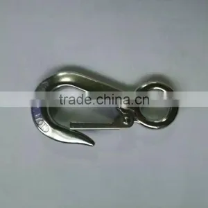 Direct Factory Wholesale Stainless Steel Eye Hoist Hook thumbnail-3