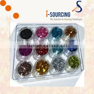 PET,black,grey Glitter Powder for Glass Ornament thumbnail-2