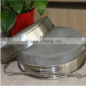 2016 New Year Promotion! Stainless Steel Double-layer Honey Strainer/honey Filter/honey Sieves for Apiculture thumbnail-3