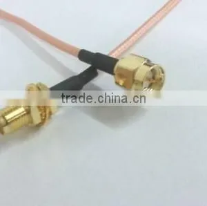 15CM RG316 Extension Cable SMA Male Plug to SMA Female Pigtail Cable thumbnail-1