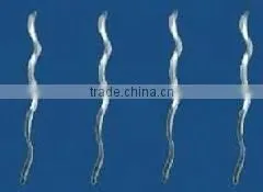 High Tensile Strengh Best Quality Hook End Steel Fibre thumbnail-1