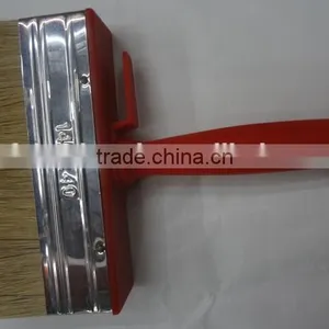 140*40mm Ceiling Brush/plastic Handle Paint Brush With Bristle thumbnail-1