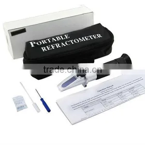 Brix Refractometer With ATC,0-32% in 0.2% Division, for Brandy,beer,fruits,Cutting Liquid,CNC,Vegetables,Juices,Softdrinks thumbnail-2