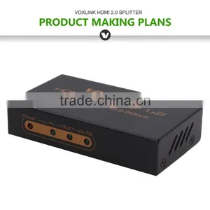 Voxlink HDMI 2.0HDR 1x2 HDMI Splitter (4K/60Hz/ HDCP2.2)US thumbnail-6