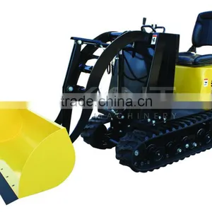 BY135 New Product Crawler Mini Front Loader Dump Truck Car With CE thumbnail-2